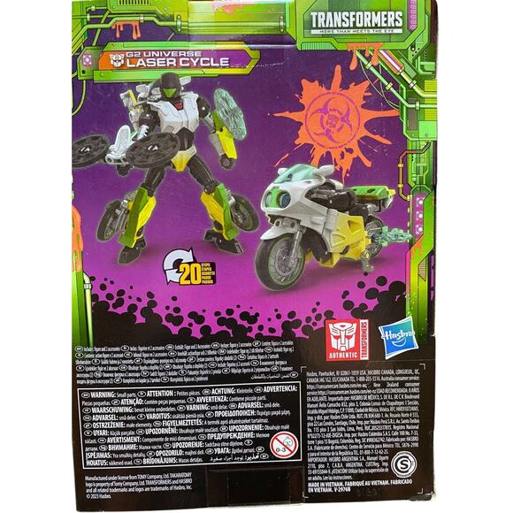 Transformers Legacy Evolution - G2 Universe Laser Cycle Action Toy Figure - Picture 2 of 4